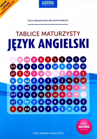 Tablice maturzysty. Język angielski [KSIĄŻKA]
