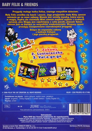 Mały kotek Felix i przyjaciele: Magiczna torba do usług [DVD]