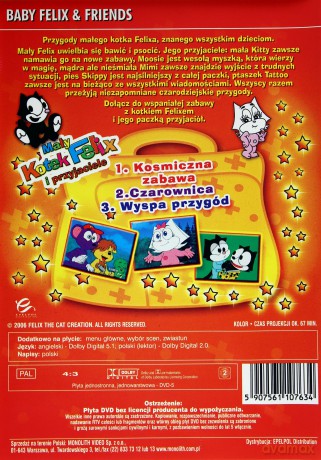 Mały kotek Felix i przyjaciele: Magiczna przygoda [DVD]