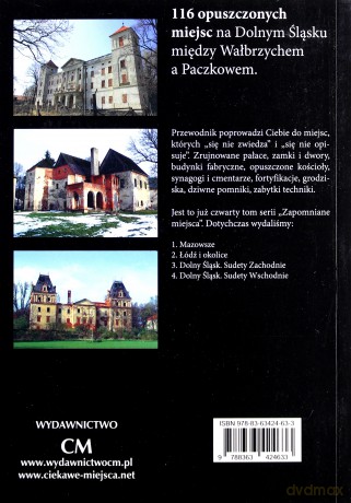 Zapomniane miejsca Dolnego Śląśka. Sudety Wschdnie - Jakub Jagiełło [KSIĄŻKA]
