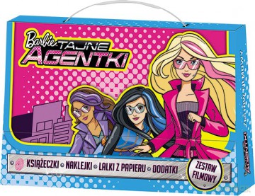 Zestaw filmowy - Barbie Tajne agentki [KSIĄŻKA]