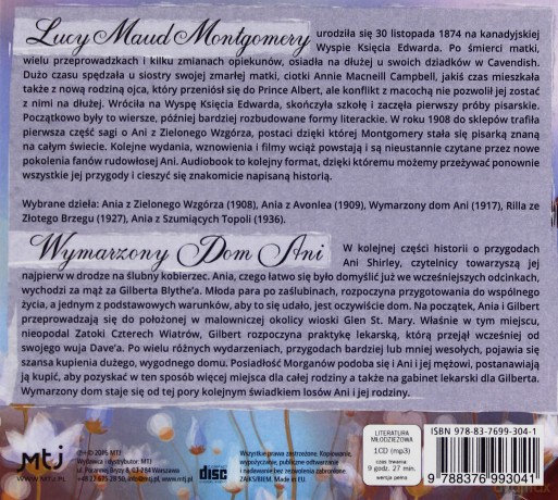Wymarzony dom Ani - Lucy Maud Montgomery [AUDIOBOOK]