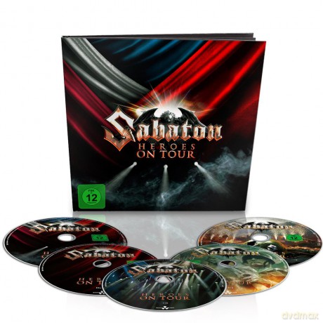 Sabaton: Heroes On Tour (earbook) [2xBlu-Ray]+[2DVD]+[CD]