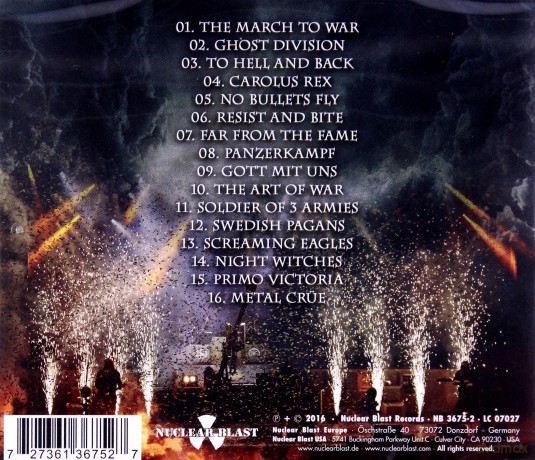 Sabaton: Heroes On Tour [CD]