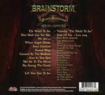 Brainstorm: Scary Creatures (Limited Edition) [CD]+[DVD]
