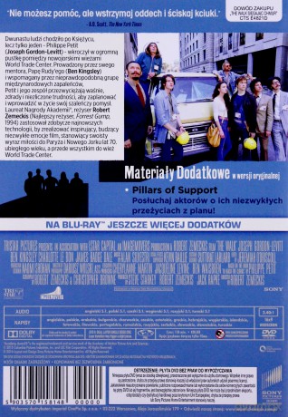 The Walk: Sięgając chmur [DVD]