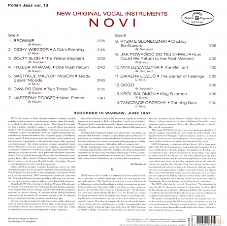 Polish Jazz: Novi Singers: Bossa Nova [Winyl]