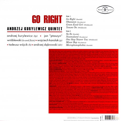 Andrzej Kurylewicz: Go Right [Winyl]