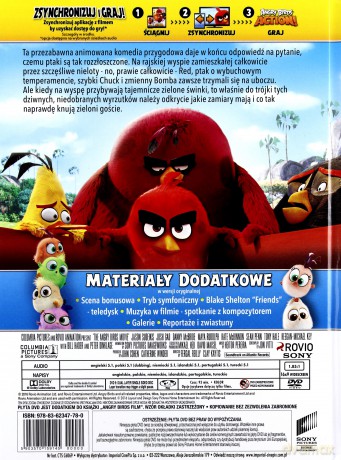 Angry Birds Film (booklet) [DVD]