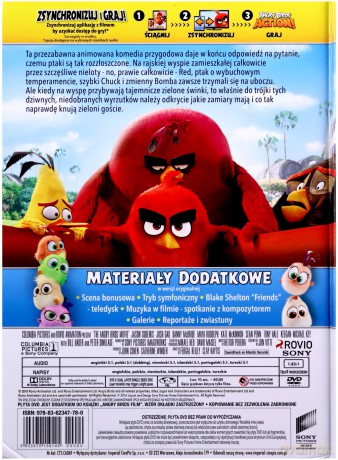Angry Birds Film (booklet) [DVD]