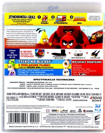Angry Birds Film [Blu-Ray 3D]+[Blu-Ray]