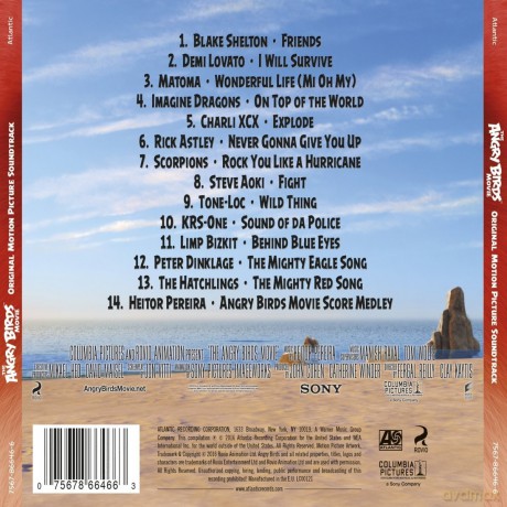 The Angry Birds Movie soundtrack [CD]