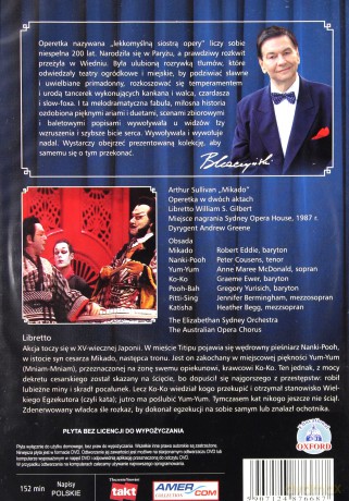 Bogusław Kaczyński Przedstawia: Operetki 05: Mikado [DVD]