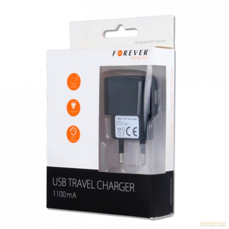 Ładowarka sieciowa Forever do iPhone 1100 mAh box HQ