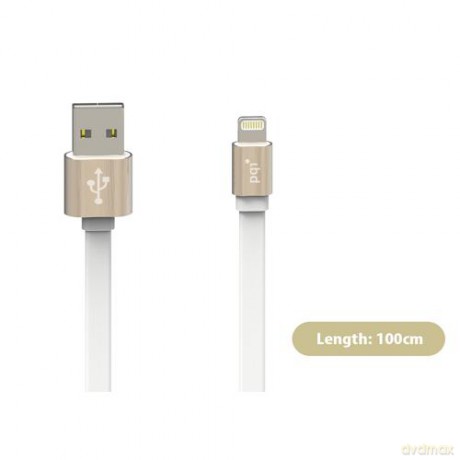 PQI kabel i-Cabel Metallic 100cm gold