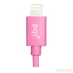 PQI kabel i-Cabel Lighting 90cm różowy
