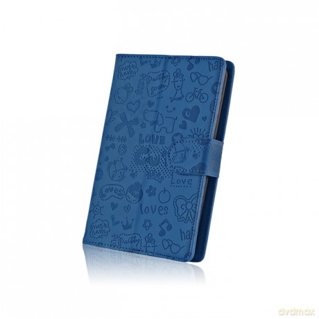 Uniwersalne etui Kids do tabletów 7" niebieskie