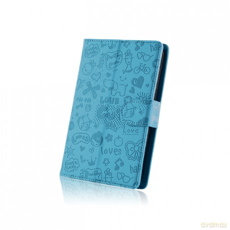 Uniwersalne etui Kids do tabletów 7" błękitne