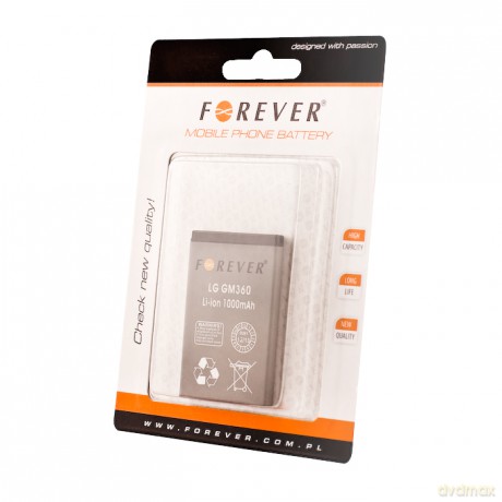 Bateria Forever do LG GM360 1000 mAh Li-Ion HQ