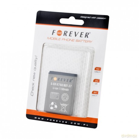 Bateria Forever do Sony Ericsson K750i 1150 mAh Li-Ion HQ