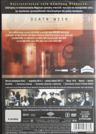Życzenie śmierci (digipack) [DVD]