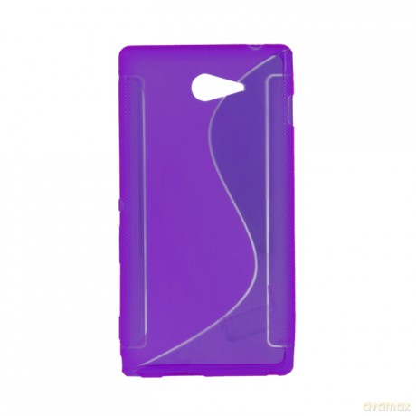 Nakładka S Case do Sony Xperia M2 fioletowa