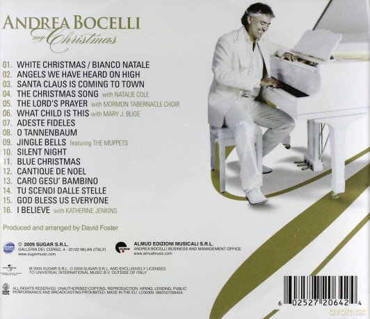 Andrea Bocelli: My Christmas [CD]