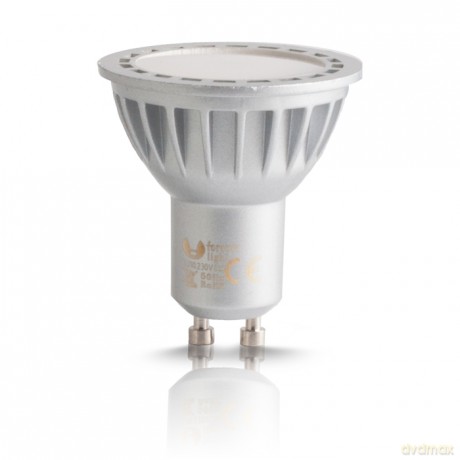 Żarówka LED GU10 17 LED SMD 2835 6 W 230 V biała ciepła