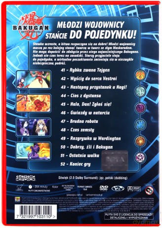 Bakugan 4 odc. 41-52 [2DVD]