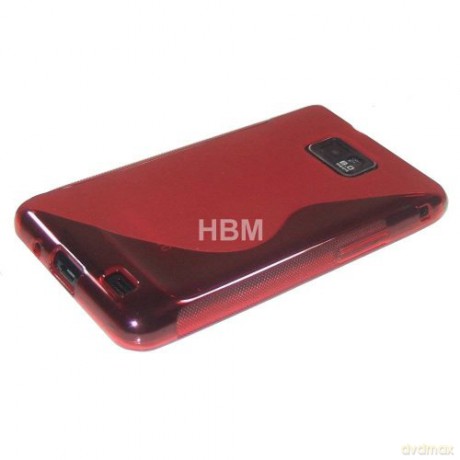 Nakładka S Case do Samsung I9100 Galaxy S2 czerwona