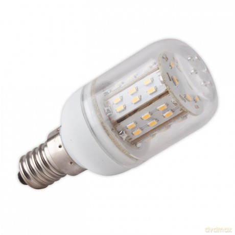 Żarówka LED E14 48 LED SMD 3014 6 W 230 V biała ciepła