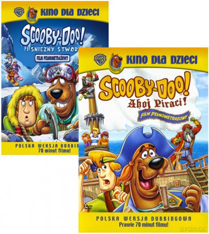 Scooby-Doo Szalik: Ahoj piraci! / Śnieżny Stwór [2DVD]