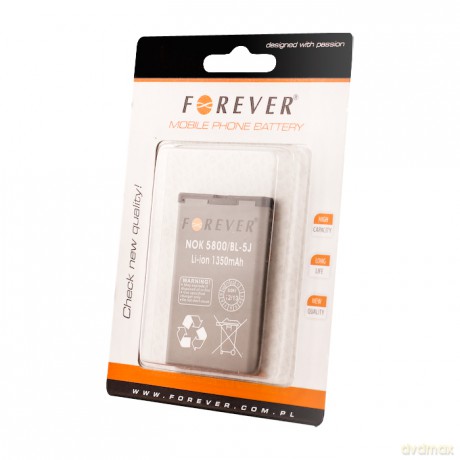 Bateria Forever do Nokia 5800 1350 mAh Li-Ion HQ
