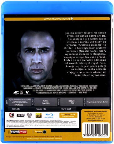 Ostatnie zlecenie [Blu-Ray]