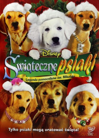 Świąteczne psiaki (Disney) [DVD]