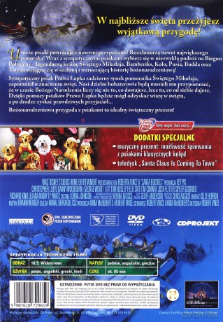 Świąteczne psiaki (Disney) [DVD]