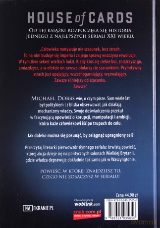 House of cards - Michael Dobbs (twarda) [KSIĄŻKA]