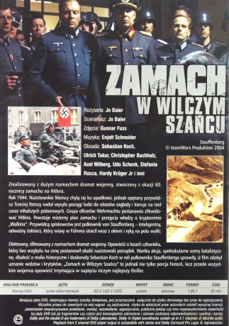 Zamach w Wilczym Szańcu [DVD]