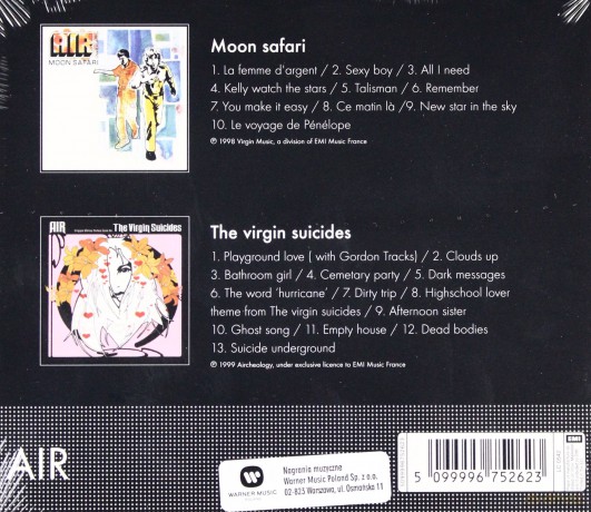Air: Moon Safari+The Virgin Suicides [2CD]