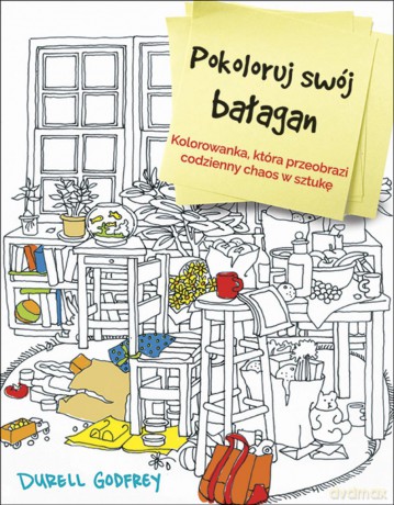 Pokoloruj swój bałagan - Godfrey Durell [KSIĄŻKA]