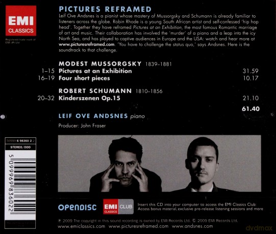 Andsnes: Pictures Reframed [CD]
