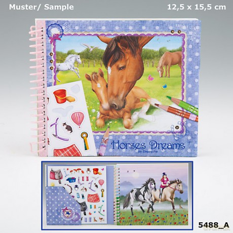 Szkicownik podręczny. Horses dreams