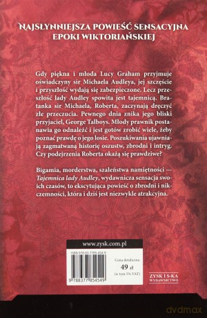 Tajemnica lady Audley - Mary Elizabeth Braddon (twarda) [KSIĄŻKA]