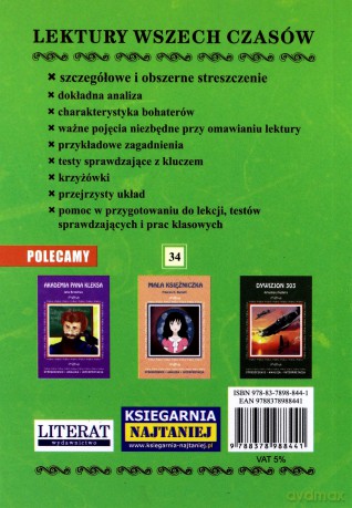 W pustyni i w puszczy. Streszczenie, analiza, interpretacja - Henryk Sienkiewicz [KSIĄŻKA]