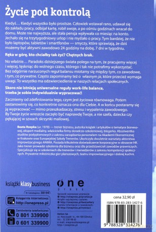 Work-life balance. Jak osiągnąć równowagę w pracy i w życiu - Beata Rzepka [KSIĄŻKA]
