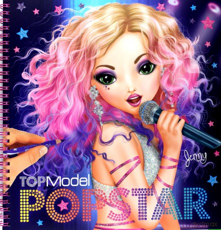Zestaw kreatywny popstar top model 8493a