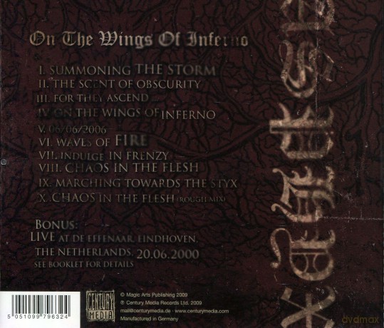 Asphyx: On The Wings Of Inferno (Re-Issue) [CD]
