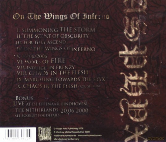 Asphyx: On The Wings Of Inferno (Re-Issue) [CD]