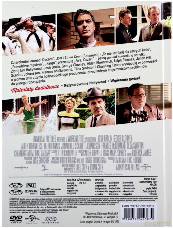 Ave, Cezar! (booklet) [DVD]