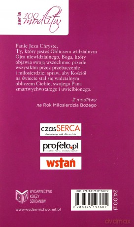 100 modlitw do Miłosierdzia Bożego - ks. Krzysztof Zimończyk [KSIĄŻKA]